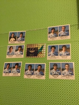EDIS CALCIATORI 1985-86 🇮🇹 SQUADRA COMPLETA LAZIO  🔵⚪️ SCUDETTO + 7 FIGURINE. - Immagine 1 di 2