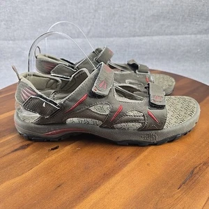 Sandalias The North Face gris tormenta correas dobles gancho y bucle para hombre talla 10” - Imagen 1 de 12