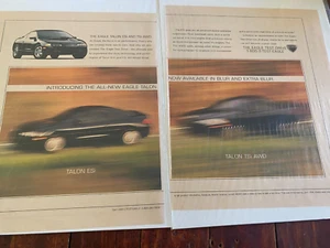 Vintage 1996 Eagle Talon Car Auto ad - Picture 1 of 1