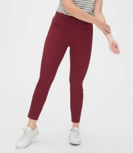 Pantalones caqui ajustados al tobillo GAP, marrón, talla 4 regulares - Imagen 1 de 12