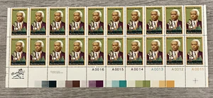 US SCOTT 1804 Block OF 20 BENJAMIN BANNEKER STAMPS 15 CENT FACE MNH - Picture 1 of 3