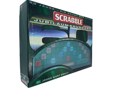 Scrabble Jubiläumsausgabe 60 Jahre Vollständig unbenutzt Klassiker Legespiel - Bild 1 von 4