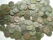 Lot of 3 genuine Ancient Roman coins Constantine, Constantius II, Valens Victory