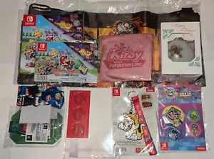 My Nintendo Lot #9 | Kirby Bag Mario Ornament Origami Postcards Cat Keychain - Picture 1 of 17