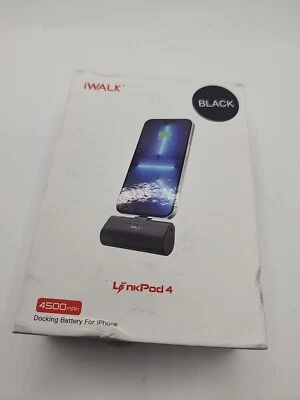 Cargador portátil para iPhone iWALK LinkPod4 4500 mAh - negro, DBL4500L Foto 1 de 2