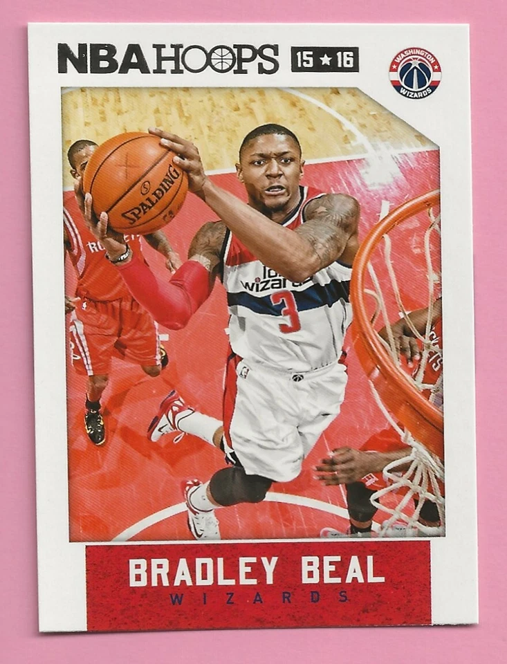 2015-16 Panini Hoops Bradley Beal #7 Washington Wizards - Image 1 of 1