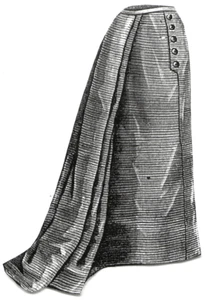 Ageless Patterns 1893 Skirt w/Watteau Pleat 28" Waist AG1224 - Victorian Cosplay - Picture 1 of 1