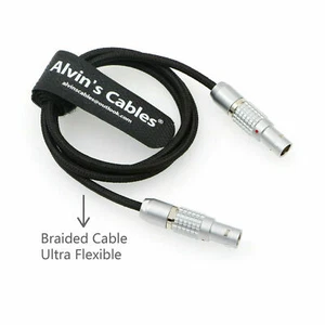Cable de alimentación flexible para cámara Teradek Bond ARRI Alexa 2 PIn macho a 2 pines macho - Imagen 1 de 4