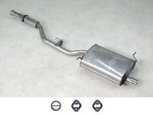 EDELSTAHL Endtopf NEU für BMW 3 E36 Compact 316i + 318ti Auspuff +Anbaut. NSD ES - Bild 1 von 1