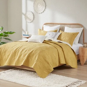 INK+IVY Kandula 3 Piece Reversible Cotton Quilt Set - Picture 1 of 26