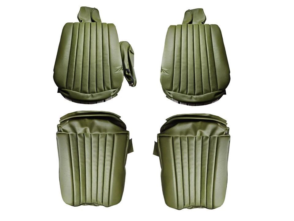 Se adapta a: fundas de asiento de vinilo aguacate Mercedes Benz R107 1972-80 450SL #105 Foto 1 de 4