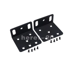 NEUF kit de montage en rack pour Cisco 2811 espacement des trous 25 mm 2 supports avec 8 vis - Photo 1/13