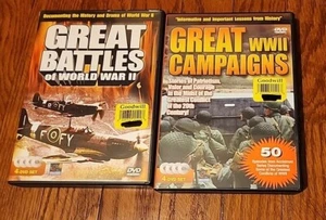 Great Battles of World War II & Great WWII Campaigns (DVD, 2007) 8-DVDs - Picture 1 of 4