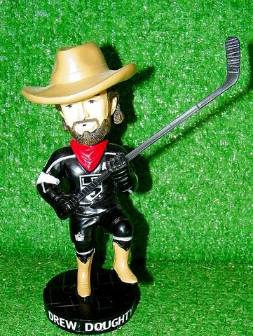 DREW DOUGHTY AND JAY WELLS LOT (2) BOBBLEHEADS LOS ANGELES KINGS NHL Cover