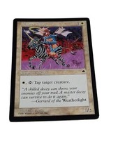 1997 MAGIC: THE GATHERING TEMPEST  MASTER DECOY MINT CONDITION NEVER PLAYED
