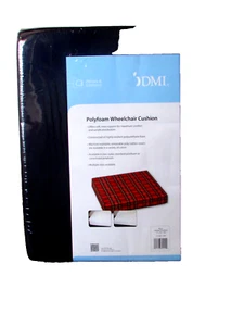 DMI POLYSCHAUM ROLLSTUHLKISSEN dk blau 18x16x3" (N clst) - Bild 1 von 2