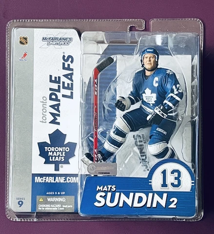 Mcfarlane NHL Series 9 Mats Sundin Toronto Maple Leafs Chase Blue Jersey Figure Cover