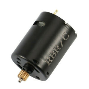 High Speed 6V 8T 52000 RPM 370 Metal Motor Replacement For WPL D12 1/10 RC Car