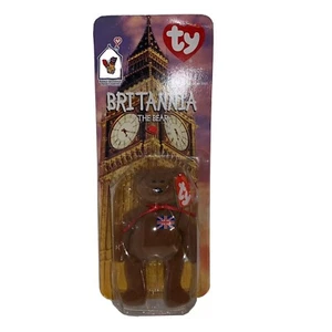 TY Beanie Baby Britannia The Bear Ronald McDonald House Rare Retired Tag Errors - Picture 1 of 4