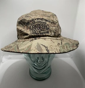 BASA Bay Area Sportsman’s Association Cammo Bucket Hat Breathable Sun Protection - Picture 1 of 8