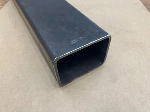 3" x 4" X 3/16" WALL RECTANGLE STEEL TUBING 24" LENGTH 3 X 4 X .188" TUBE METAL - Picture 1 of 1