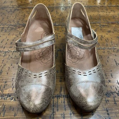 Taos New Women's Stunner Leather Mary Jane Shoes Vintage Silver  US 9.5 / EU 40 - Image 1 of 4