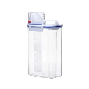 【Hot Sales】1Pc Rice and Grains Food Storage Canister with Measuring Cup, Kitchen - Picture 1 of 1