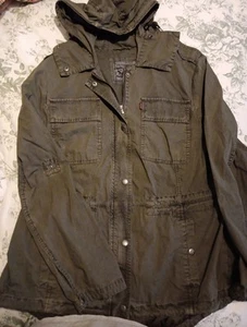 Chaqueta de Lluvia Levi Strauss Multi Bolsillo Talla L - Imagen 1 de 6