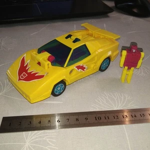 vintage TRANSFORMERS G1 1989 takara - euro exclusive - MOTORVATOR - FLAME - Picture 1 of 11