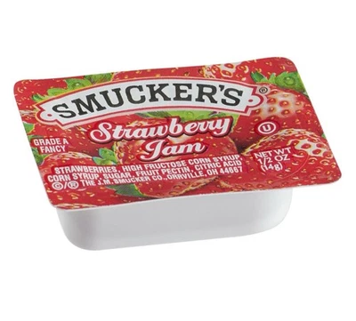 Strawberry Jam Single-Serve Packets with Mini Spatula (50 Count) - Image 1 of 4