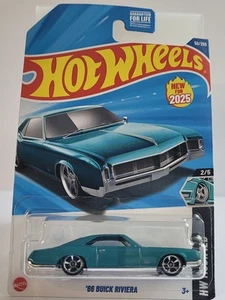 2025 Hot Wheels '66 Buick Riviera 50/250 HW Modified Blue Car 1/64 Diecast - Bild 1 von 5
