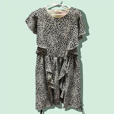 VESTIDO DISEÑO ESTAMPADO NEGRO BCBG NIÑAS, Foto 1 de 2