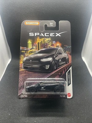 2024 Matchbox Space X Tesla Model X Black #75/100 - Image 1 of 3