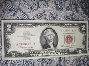 2 dollar bill RARE. - Picture 1 of 1