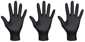 Safety 66518 Raven Powder-Free Disposable Black Nitrile 6 Mil Gloves, Large, ... - Picture 1 of 1