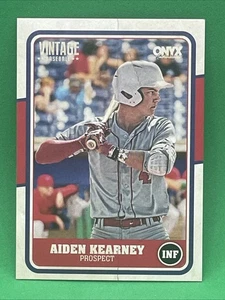 Aiden Kearney RC 2025 Onyx Vintage #OVAIKE ROOKIE RC - Picture 1 of 2