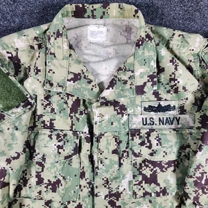 U.S. Navy Bluse Medium X Short Arbeitsuniform Typ III NWU Siegel Militär Camouflage - Bild 1 von 13
