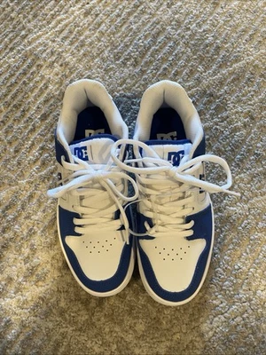 DC Manteca 4 S Skate Shoes Blue White Mens Size 7 Women’s 8.5 ADYS100766 New - Image 1 of 4