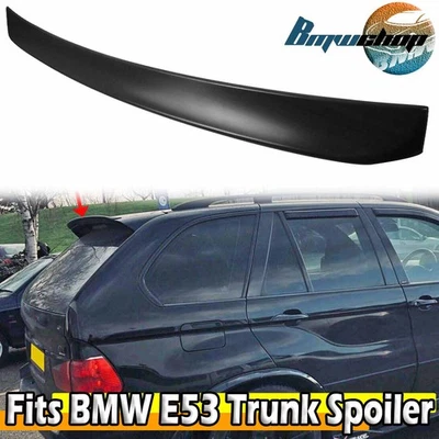 Alerón de maletero trasero negro mate para BMW Serie X5 E53 SUV tipo A 2006 Foto 1 de 4