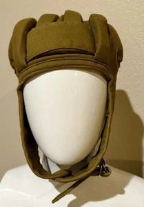 Vintage Soviet Russian Paratrooper Helmet Airborne Parachute Troop Hat Cap USSR - Picture 1 of 9