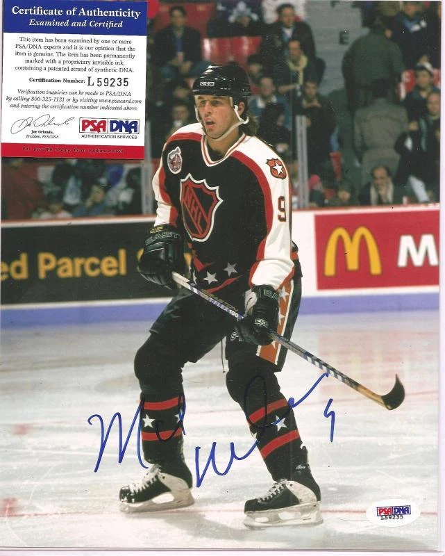  Mike Modano Signed 8x10 Photo PSA DNA COA Dallas Stars Autographed b - Image 1 of 1