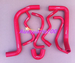 Red Hose Commodore VT & VX 3.8L V6 1997-2002 For Holden Silicone Radiator - Picture 1 of 2