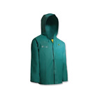 Onguard Chemtex Jacket With Hood, 2X-Large, Pvc, Green - 1 per EA - 7103400.2X