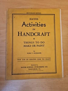 1944 Hayes Aktivitäten in Handarbeit Dinge zu tun Flora Schuhmacher schönes Kunstwerk - Bild 1 von 24