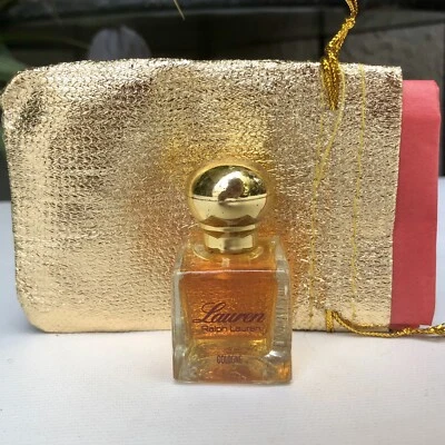 💝MINIATURA Vintage LAUREN Ralph Lauren COLONIA 1/4oz Mini Perfume Cosmair Nuevo de Lote Antiguo Foto 1 de 4