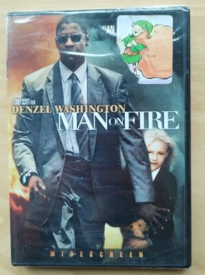 Man on Fire (20 Century Fox, DVD, 2004, Widescreen) Tear In Seal - Image 1 of 4