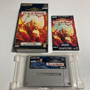 Used Capcom 1994 EYE OF THE BEHOLDER Nintendo Super Famicom SNES Japanese Retro - Picture 1 of 12