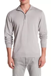 Report Collection Classic Zip Sweater grey sz M 141785 - Picture 1 of 2