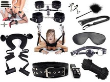 Offertissima kit bondage sadomaso e cuscino costrittiva bdsm dildo sexy accessor