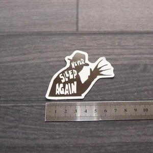 Pesadilla en Elm Street | Calcomanía adhesiva Freddy Krueger | Horror de Halloween - Imagen 1 de 3